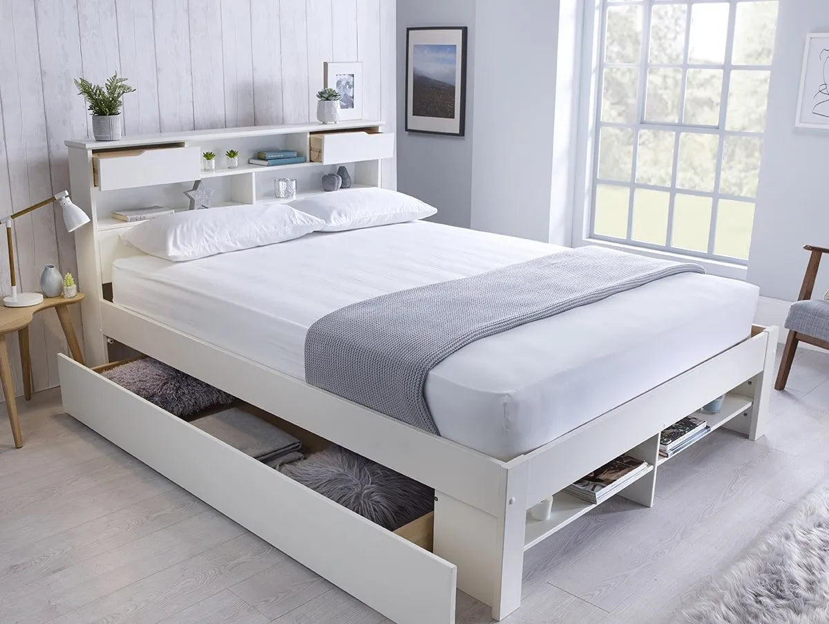Cavendish Double Wooden Storage Bed